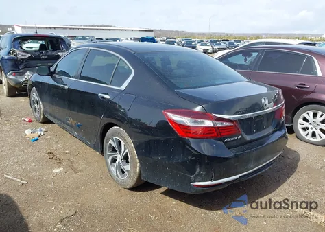 2017 Honda Accord Lx из США, поврежденный, VIN 1HGCR2F38HA125674